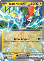 Tapu Koko ex JTG Holo NM