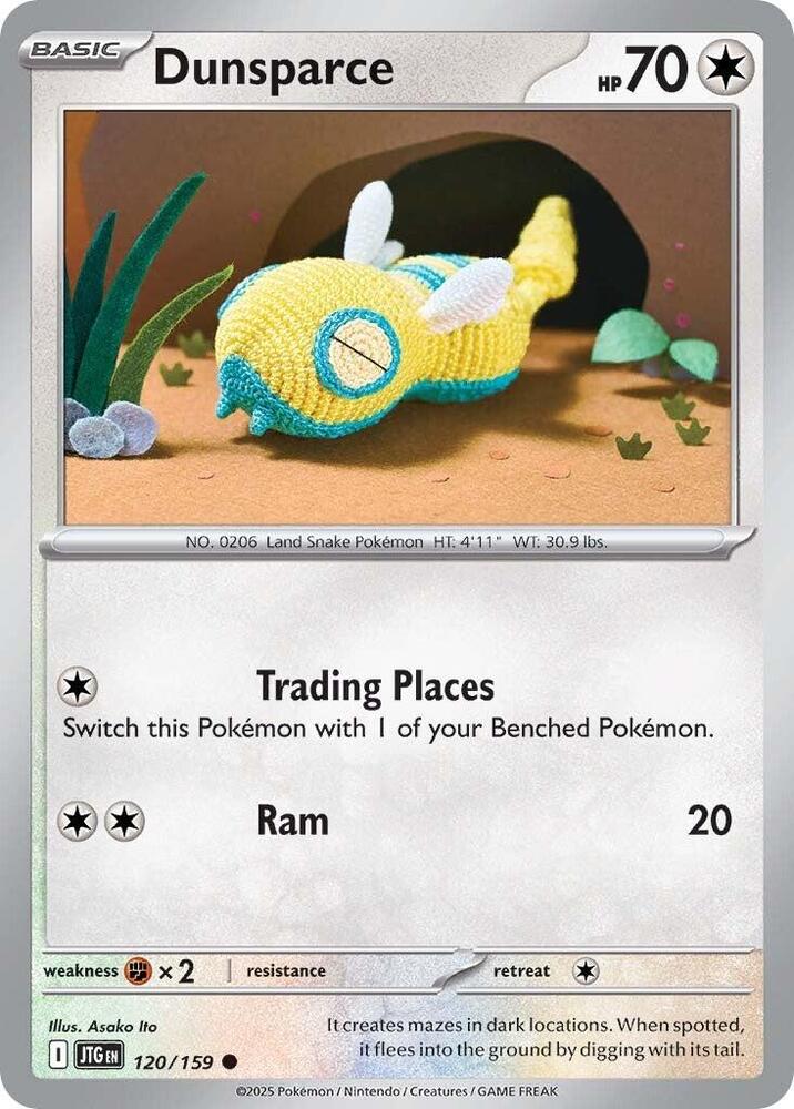 Dunsparce Common SV09: Journey Together 120/159 NM