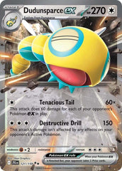 Dudunsparce ex JTG Holo NM