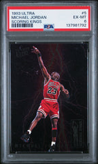 1993 Ultra Scoring Kings #5 Michael Jordan Scoring Kings PSA 6