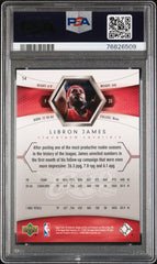 2004 Sp Authentic #14 Lebron James PSA 10