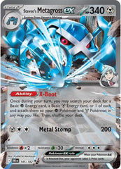 Steven's Metagross ex DRI Holo NM