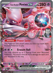 Team Rocket's Mewtwo ex DRI Holo NM