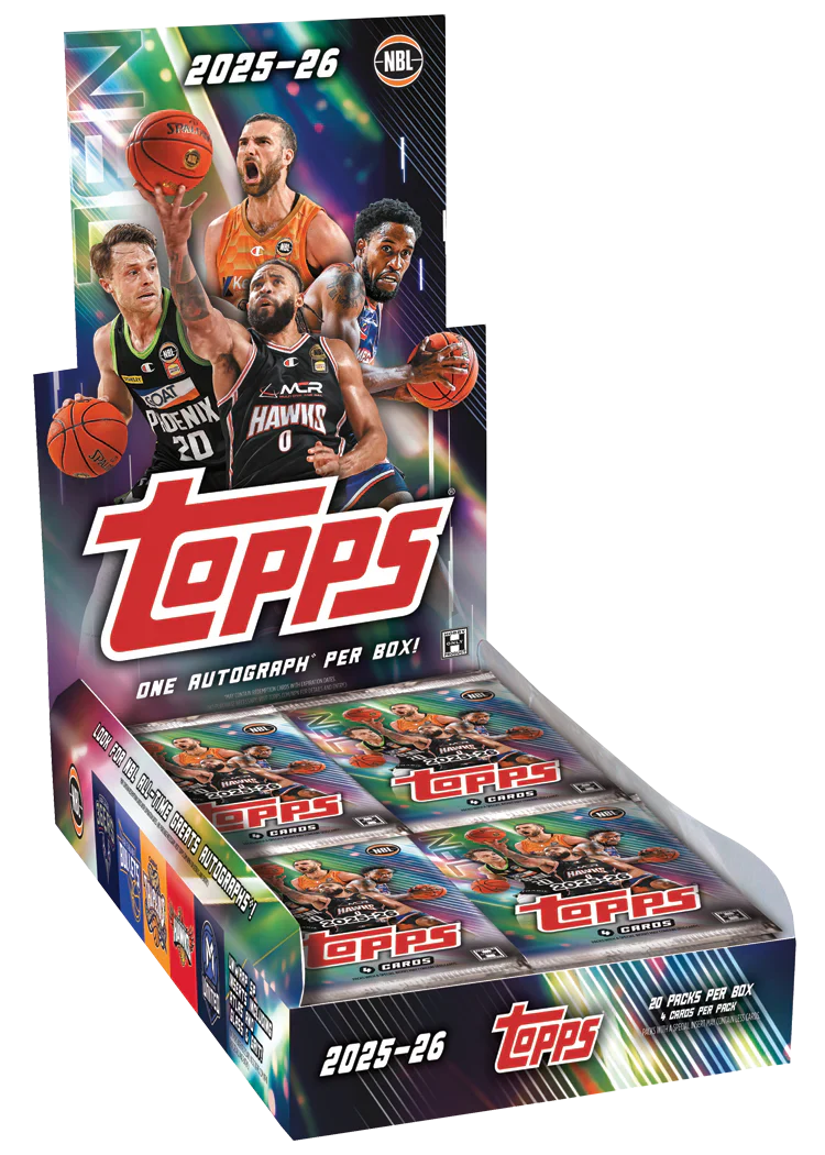 PREORDER: 2025/26 Topps NBL Basketball Hobby Box
