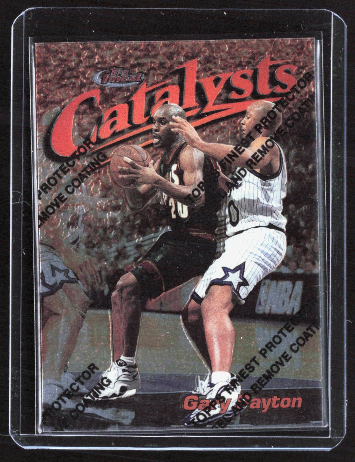 1997-98 Finest Gary Payton 80 Basketball Seattle SuperSonics