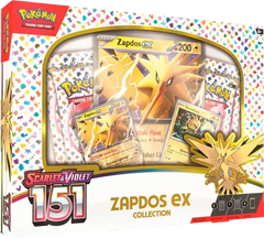 Pokemon TCG: Scarlet & Violet—151 Collection—Zapdos Ex Box – Assorted*