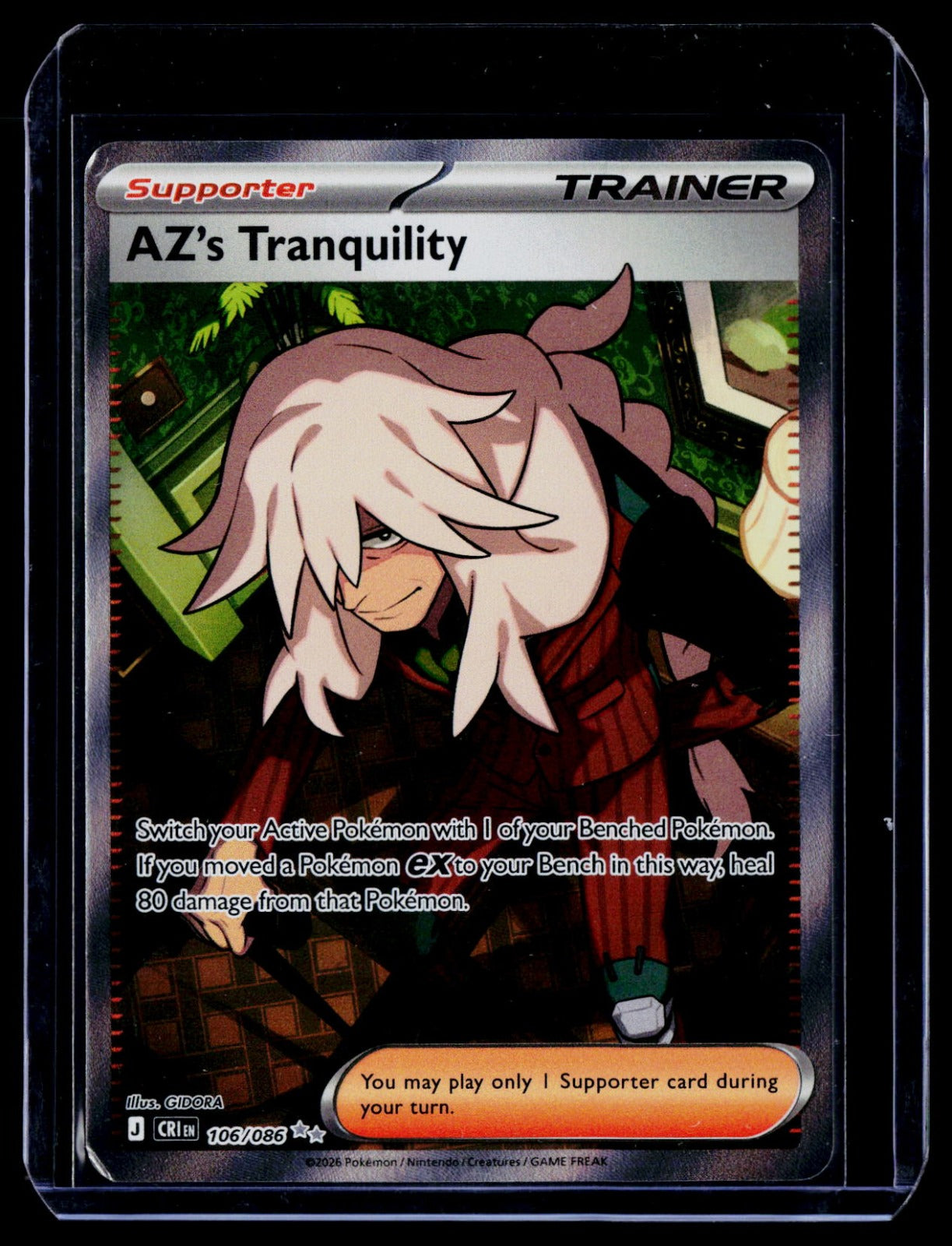 AZ's Tranquility Holo ME04: Chaos Rising 106/086 NM