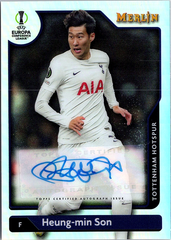 Heung-min Son Merlin UEFA Champions League - Refractor autograph A-HS NM