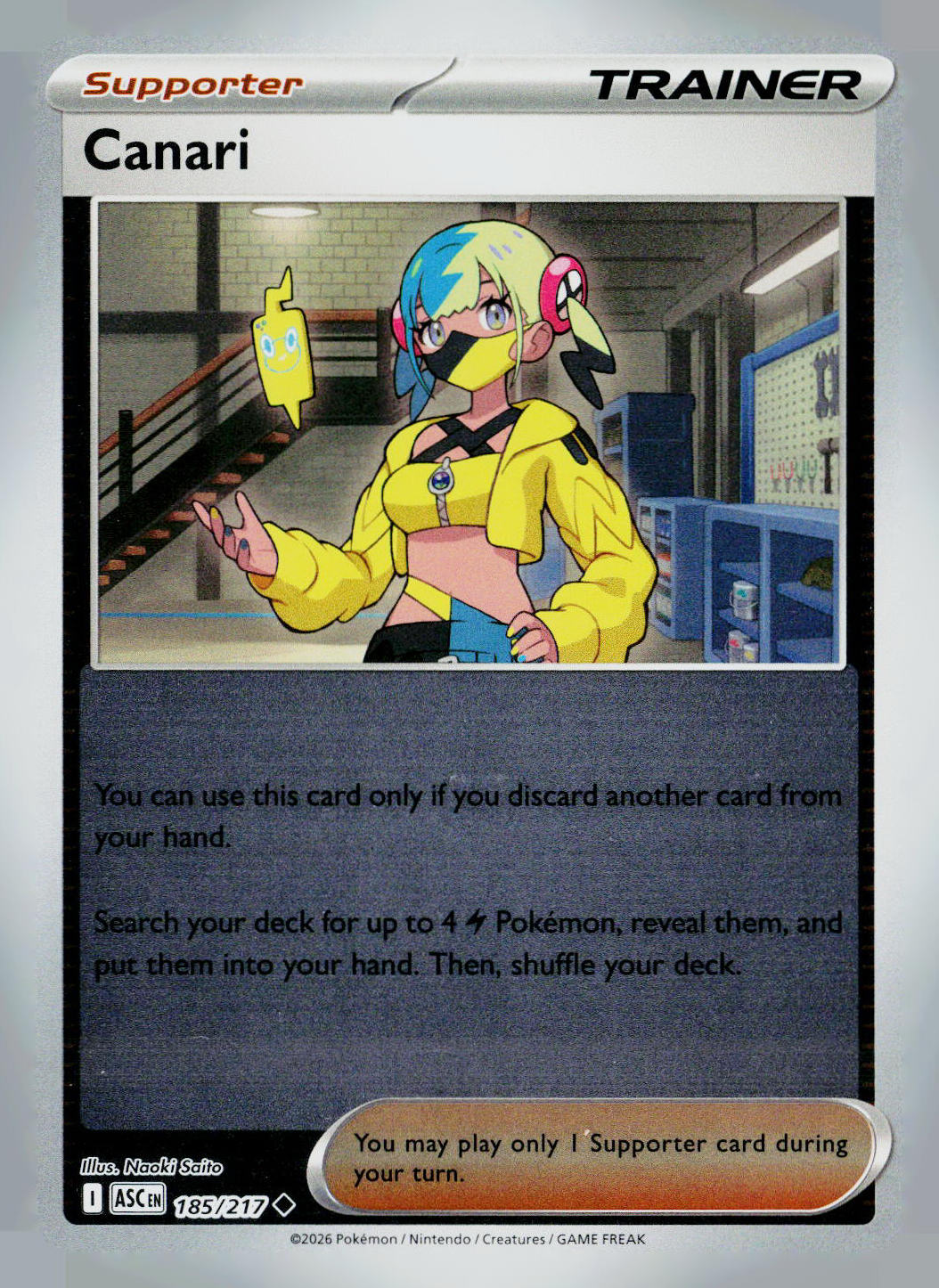 Canari ASC Reverse Holo NM