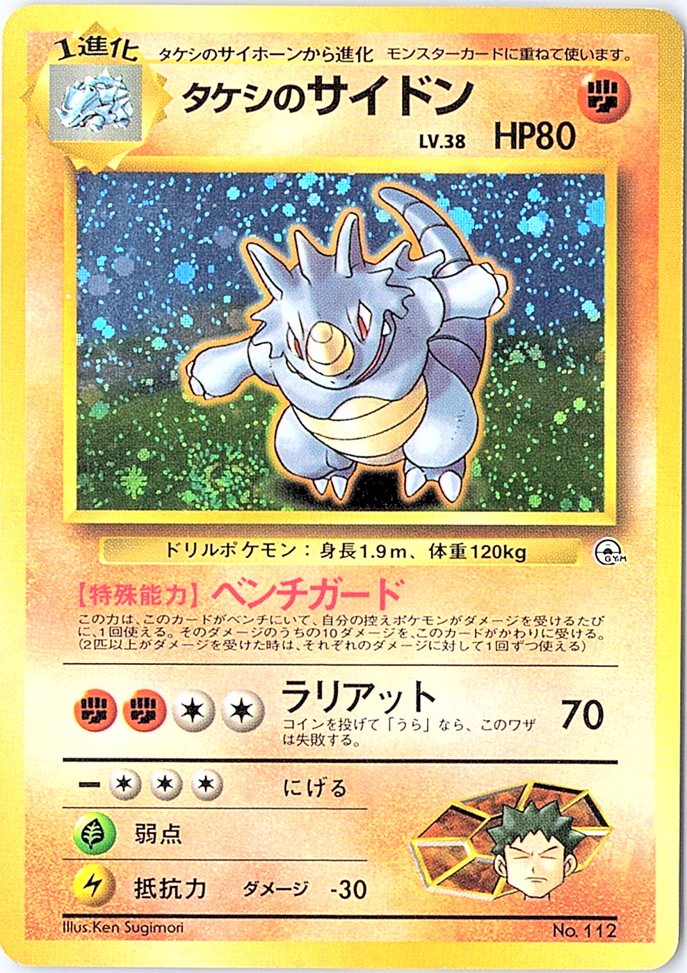 Brock's Rhydon City Gym Decks LP