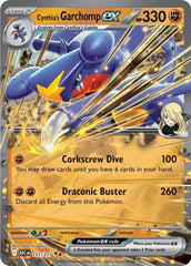 Cynthia's Garchomp ex ASC Holo NM