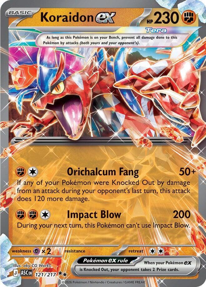 Koraidon ex ASC Holo NM