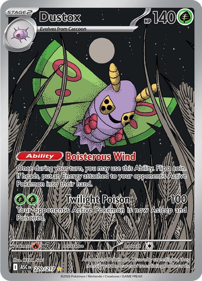 Dustox Illustration Rare ME: Ascended Heroes 220/217 NM