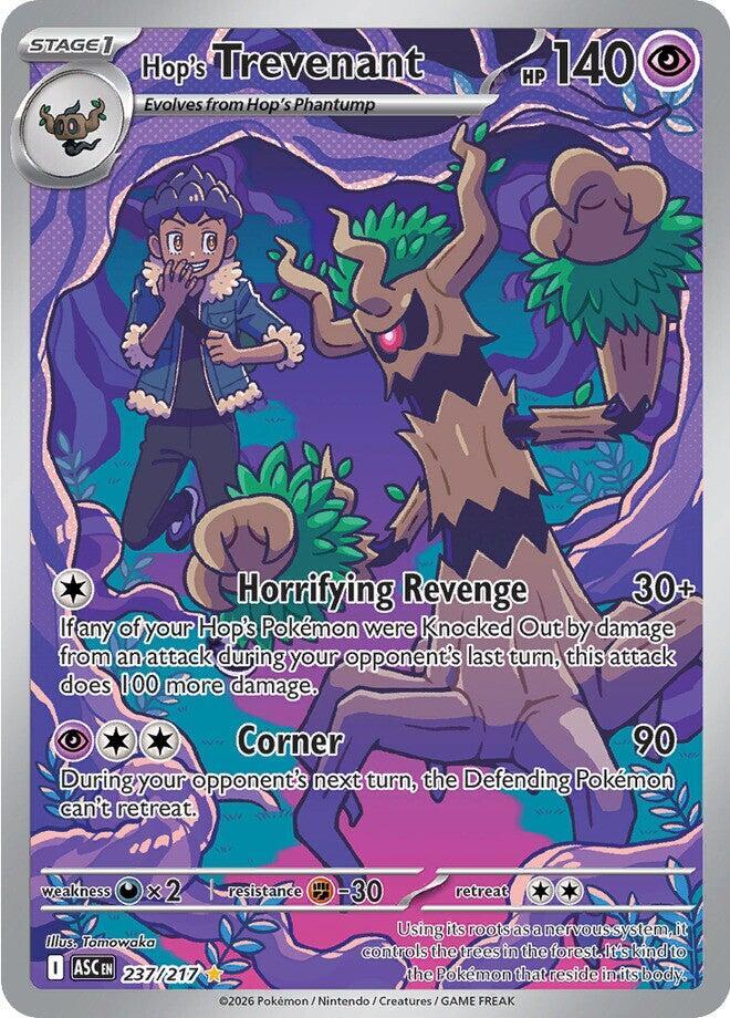 Hop's Trevenant Illustration Rare ME: Ascended Heroes 237/217 NM