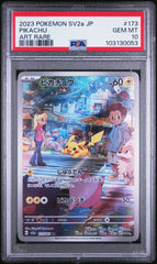 2023 Pokemon Japanese Sv2a-Pokemon Card 151 #173 Pikachu Art Rare PSA 10