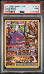 2022 Pokemon Sword & Shield Lost Origin #TG06 Fa/Gengar Lost Origin PSA 9