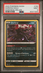 2020 Pokemon Sword & Shield Darkness Ablaze #105 Darkrai-Holo PSA 9
