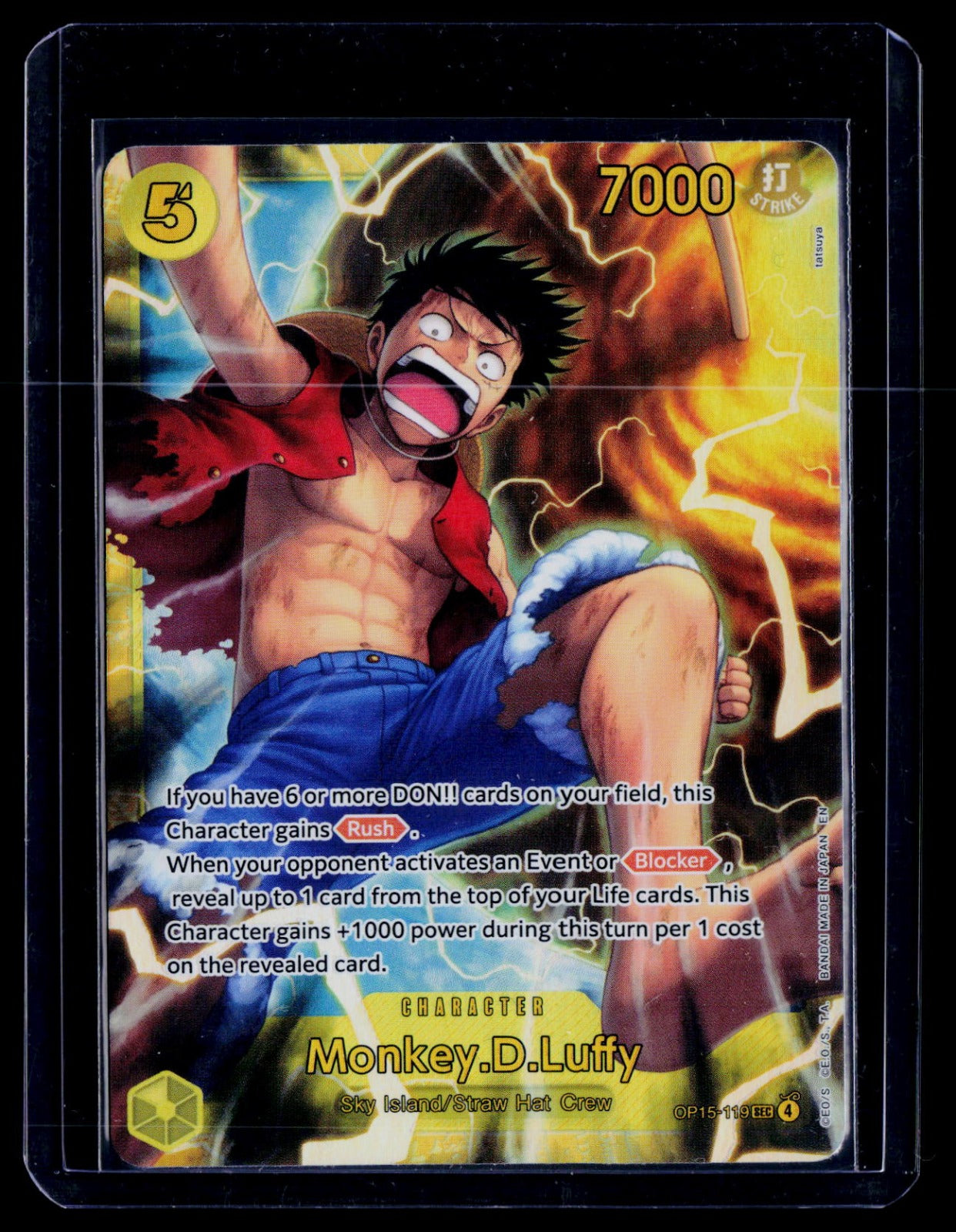 Monkey.D.Luffy OP15-EB04 Foil NM