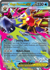 Mega Starmie ex POR Holo NM