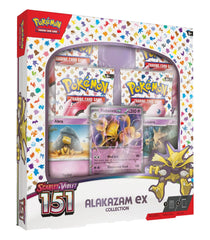 Pokemon TCG: Scarlet & Violet—151 Collection—Alakazam Ex Box – Assorted