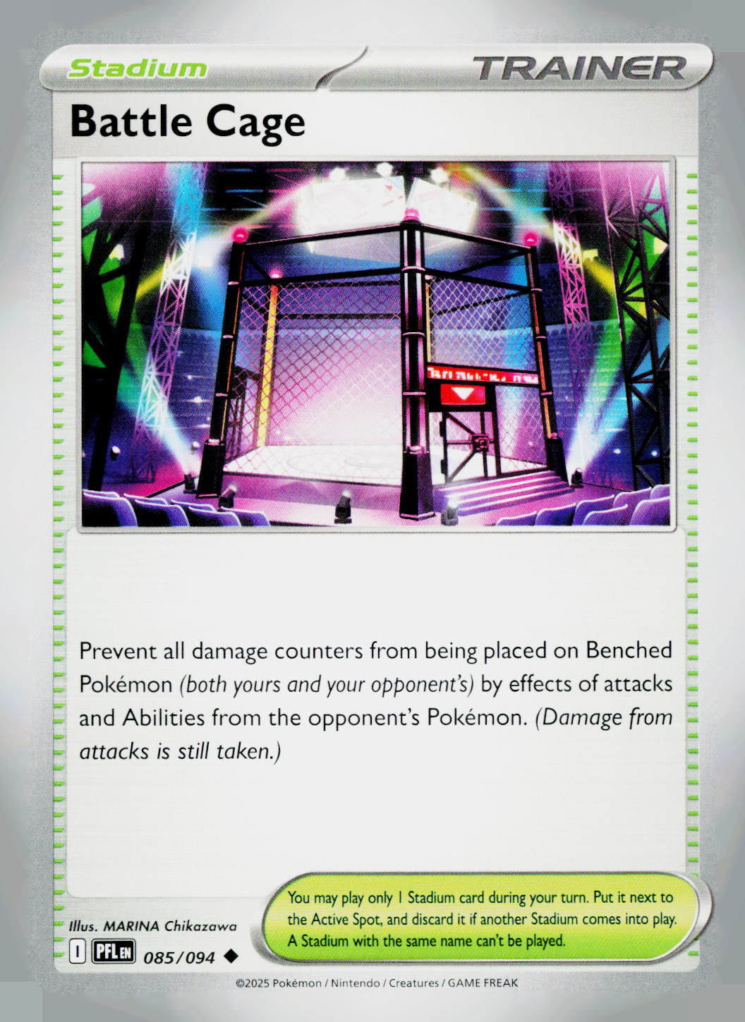 Battle Cage PFL 085/094 NM