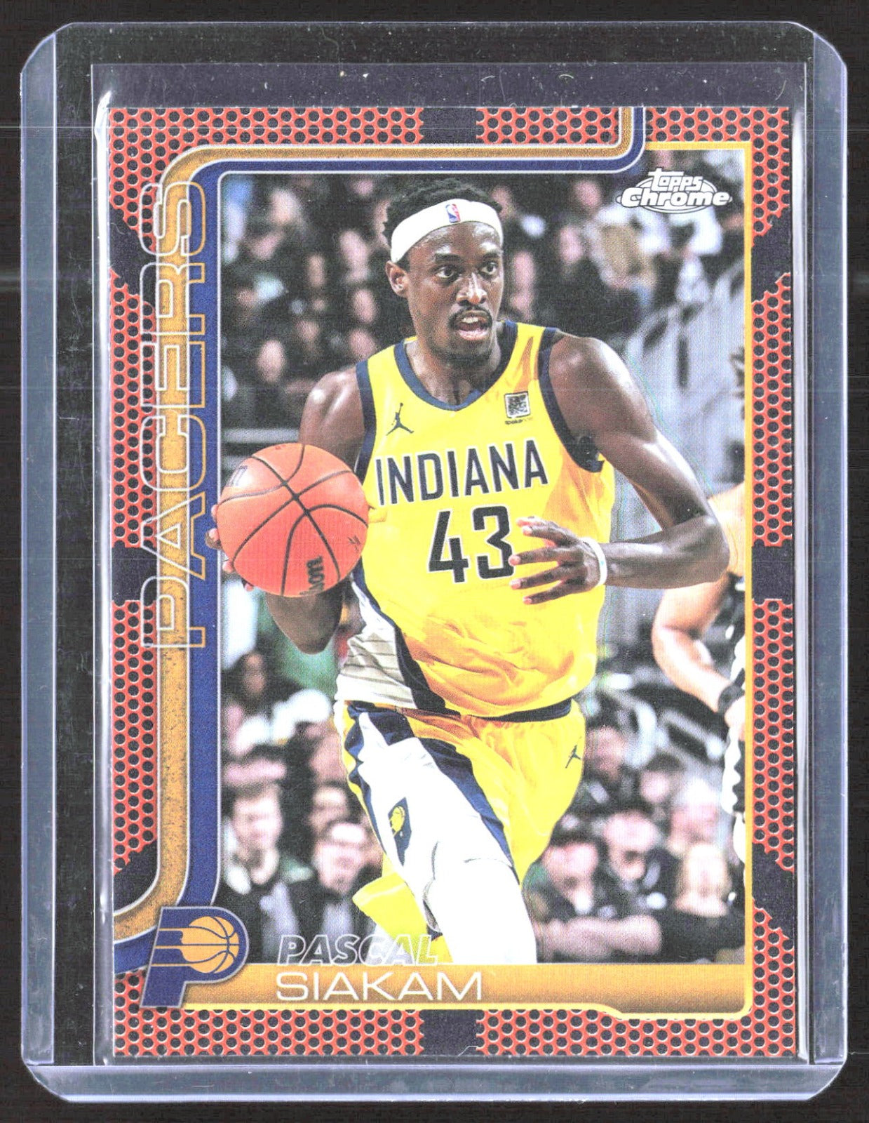 2025-26 Topps Chrome - RayWave Refractor Pascal Siakam 1 Basketball Indiana Pacers