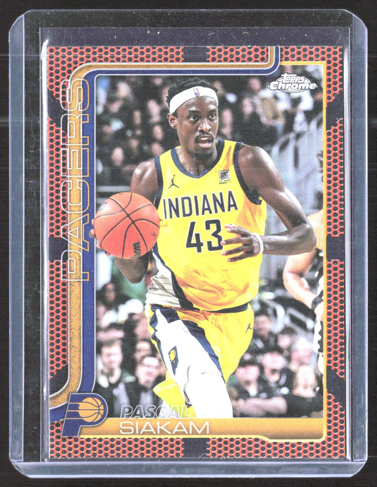 2025-26 Topps Chrome - RayWave Refractor Pascal Siakam 1 Basketball Indiana Pacers