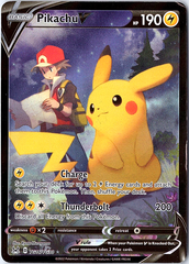 Pikachu V Ultra Rare SWSH11: Lost Origin Trainer Gallery TG16/TG30 MP