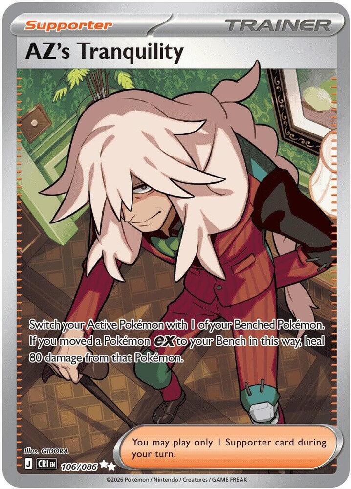 AZ's Tranquility Ultra Rare ME04: Chaos Rising 106/086 NM