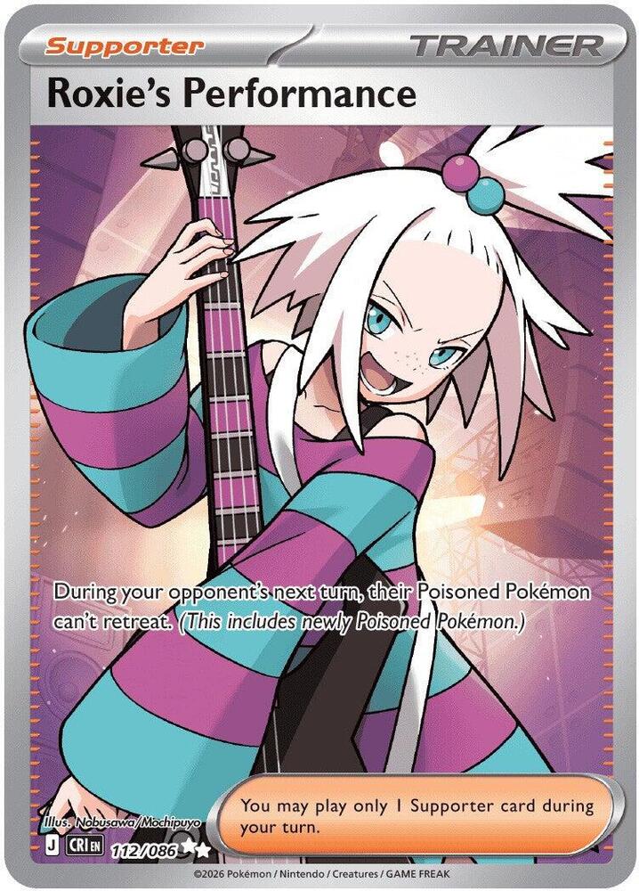 Roxie's Performance Ultra Rare ME04: Chaos Rising 112/086 NM
