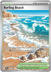 Surfing Beach Ultra Rare ME04: Chaos Rising 114/086 NM