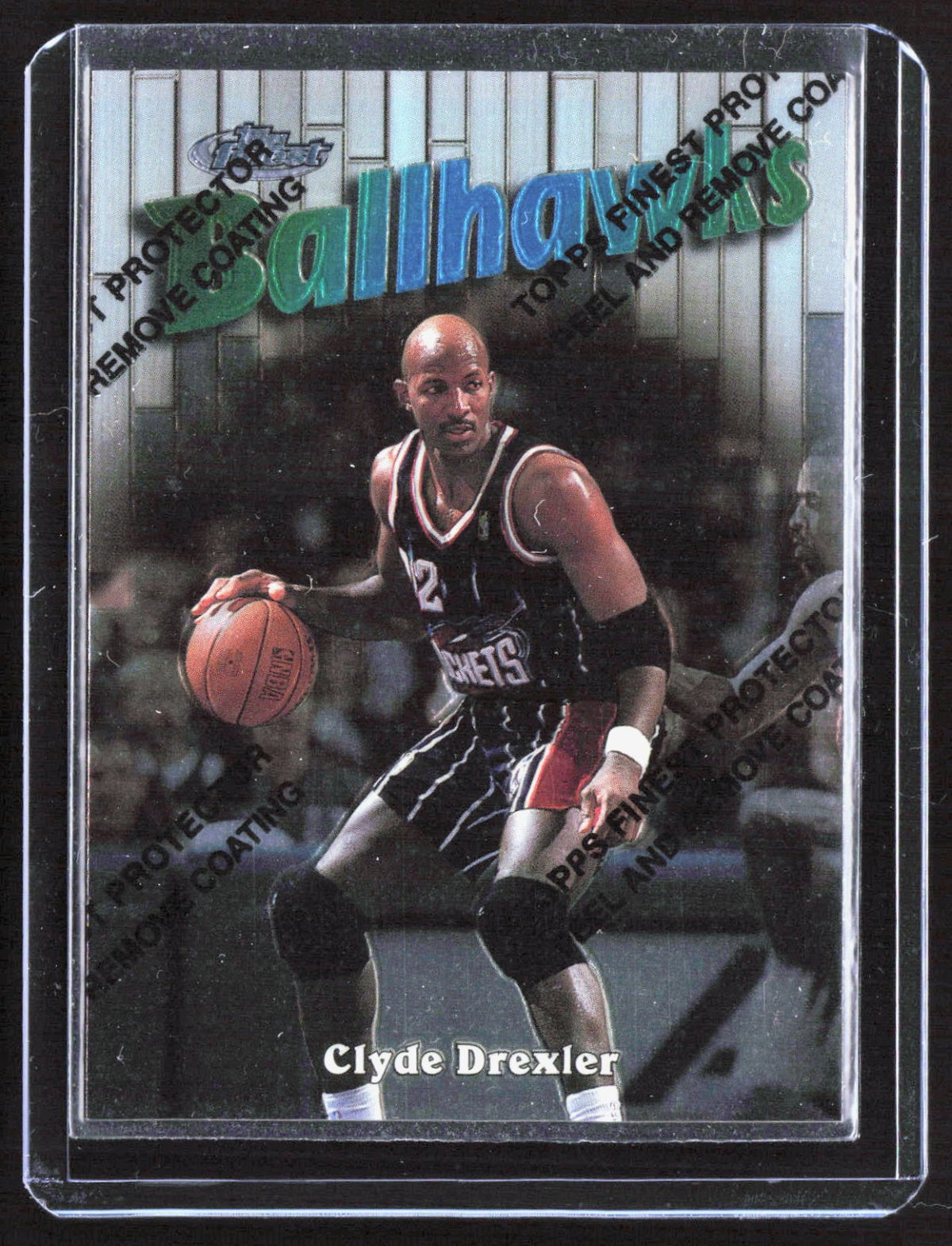 1997-98 Finest Clyde Drexler 151 Basketball Houston Rockets