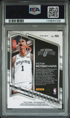 2023 Panini Spectra #195 Victor Wembanyama Green International PSA 9