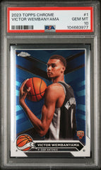 2023 Topps Chrome #1 Victor Wembanyama PSA 10