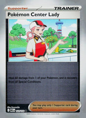 Pokemon Center Lady MEG 123/132 Reverse Holo NM