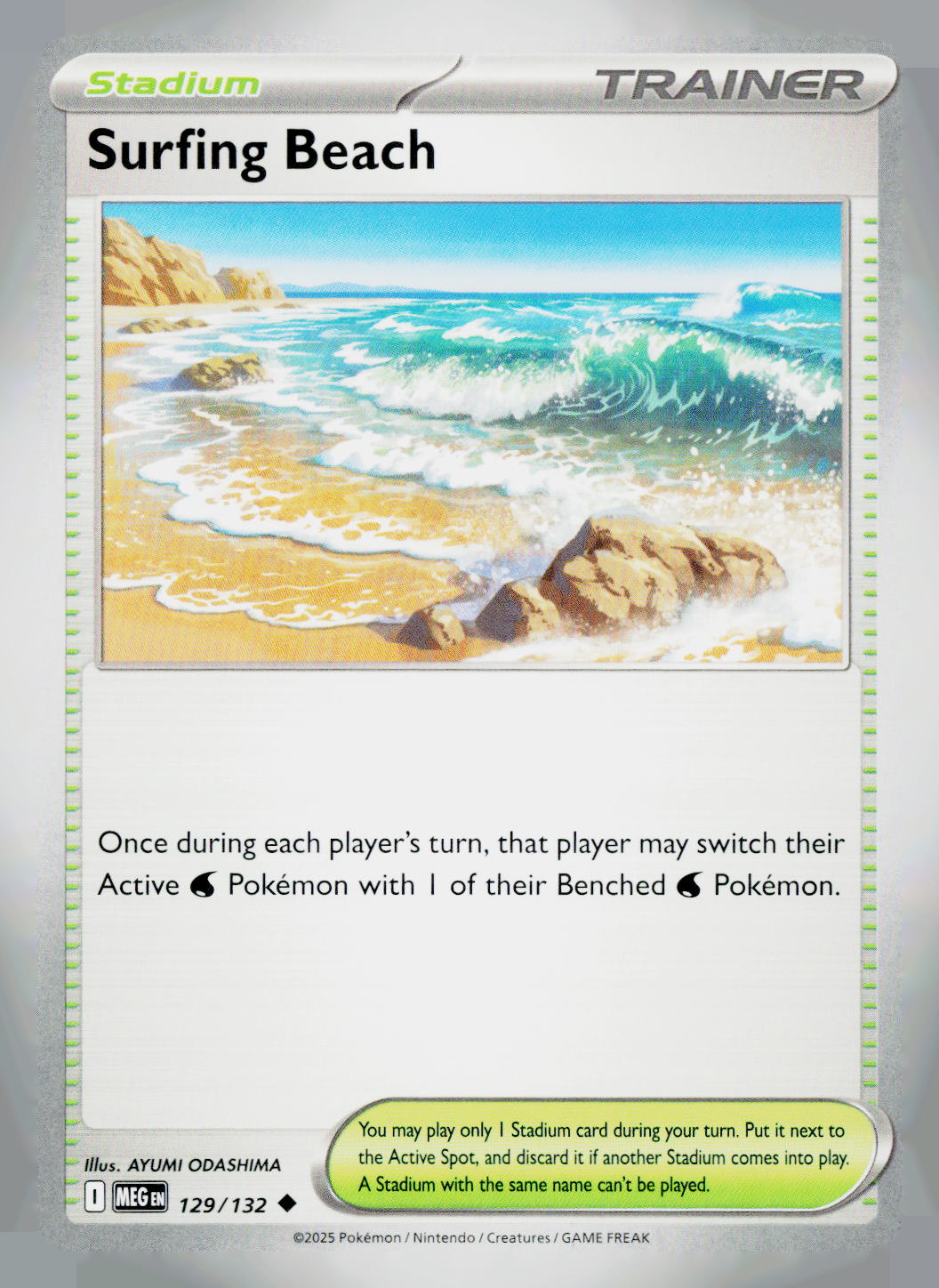 Surfing Beach MEG 129/132 NM