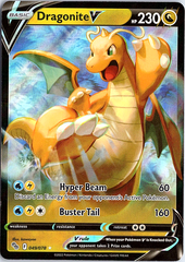 Dragonite V Ultra Rare Pokemon GO 049/078 NM