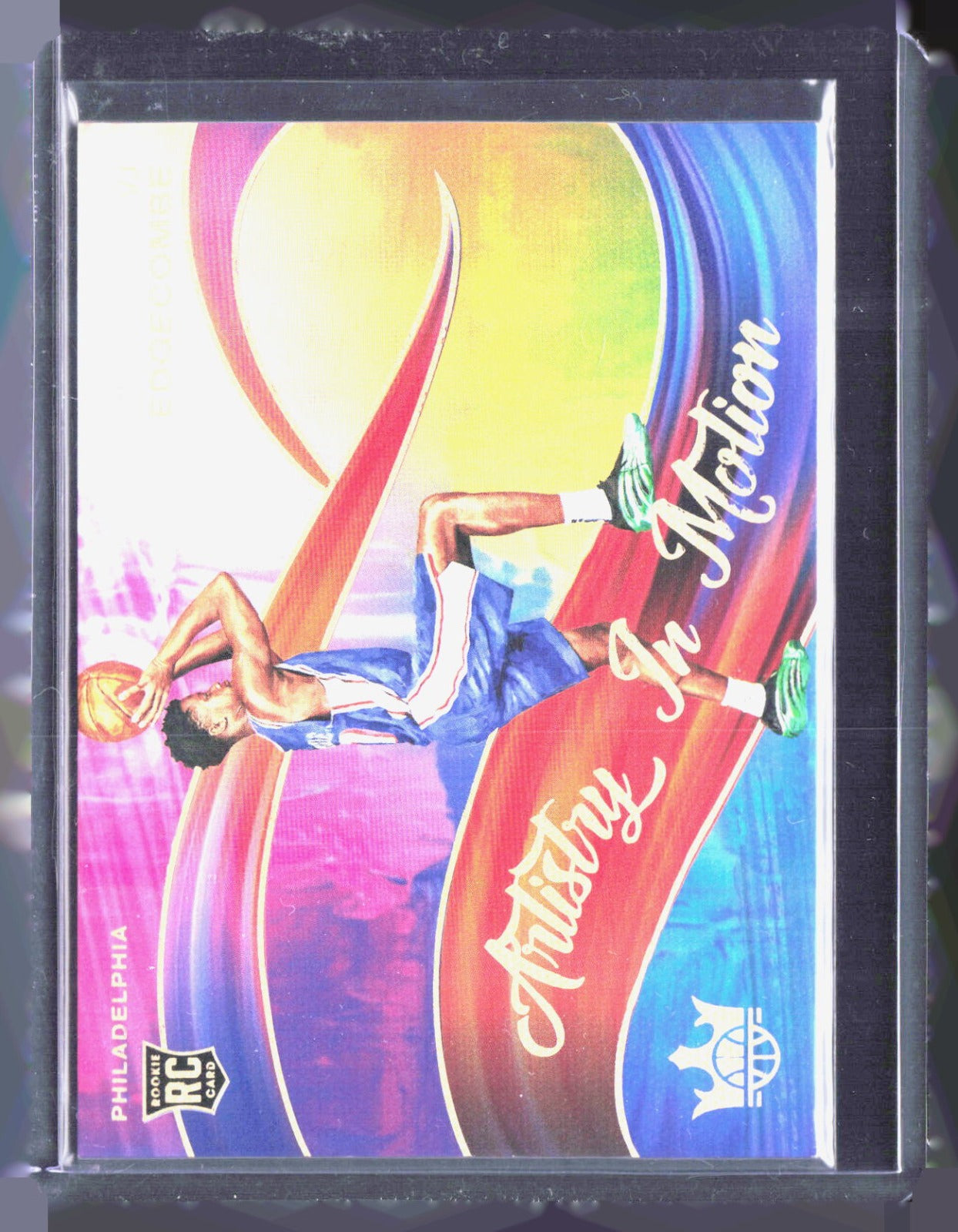 2025 Panini Court Kings Artistry In Motion VJ Edgecombe #5 /10