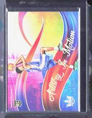 2025 Panini Court Kings Artistry In Motion VJ Edgecombe #5 /10