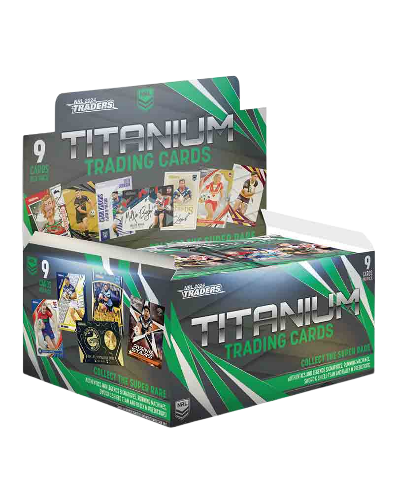 2025 TLA NRL Traders Titanium Trading Card Box