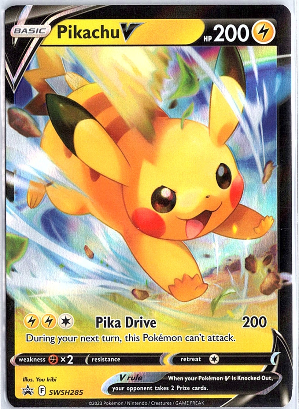 Pikachu V SWSH285 | Black Star Promos | NM | Pokemon TCG6