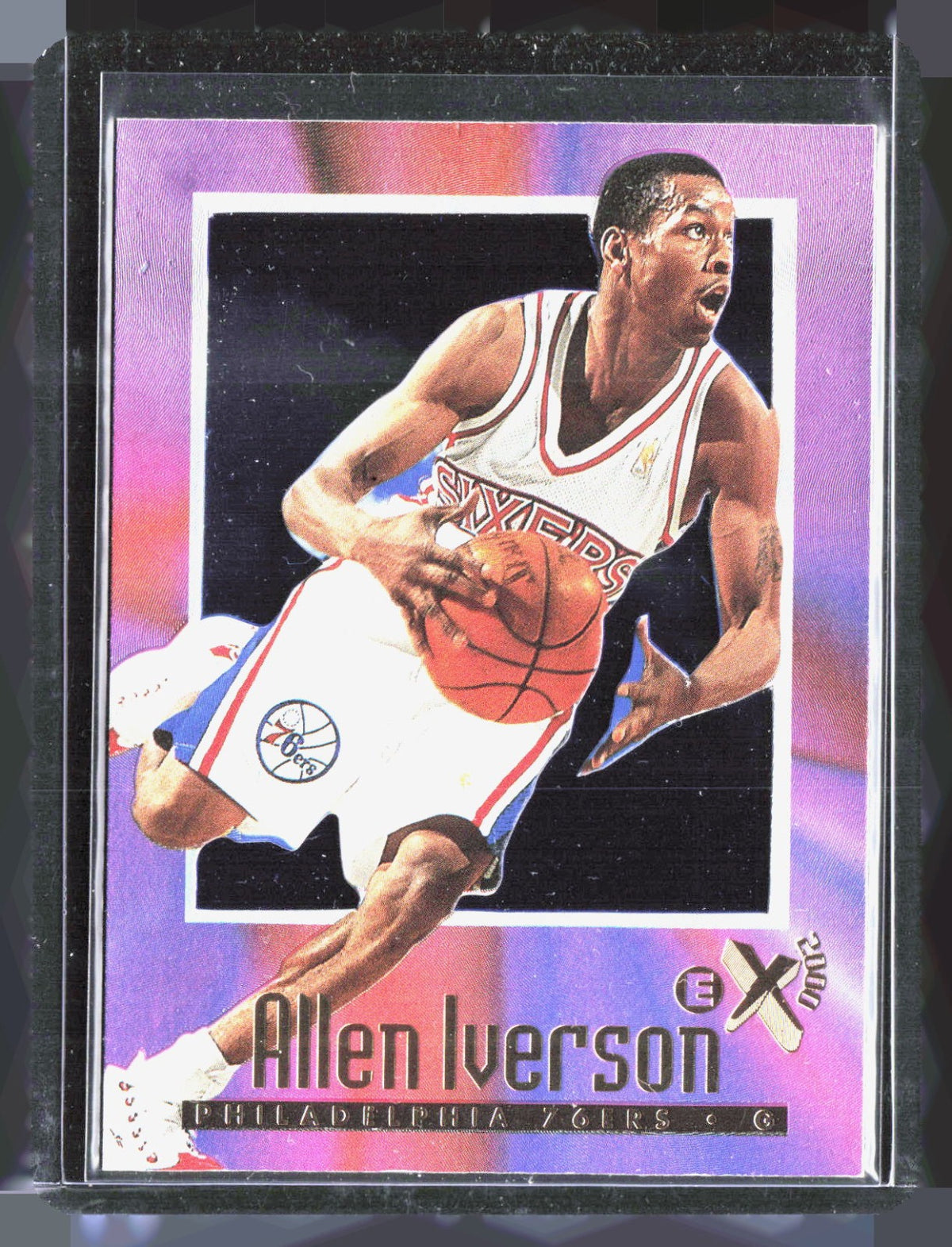 1996-97 E-X2000 Allen Iverson 53 Basketball Philadelphia 76ers