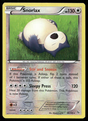 Snorlax Rare XY - Flashfire 80/106 NM