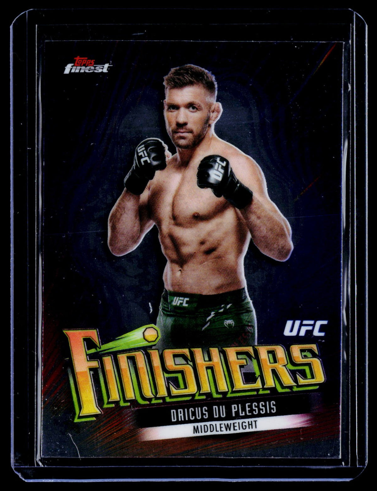 Dricus Du Plessis Topps Finest UFC - Finishers FIN-11 NM