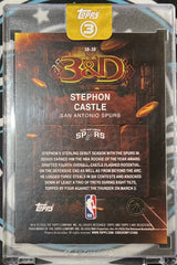 2025-26 Topps 3 - 3&D Red Stephon Castle 3D-30 /5