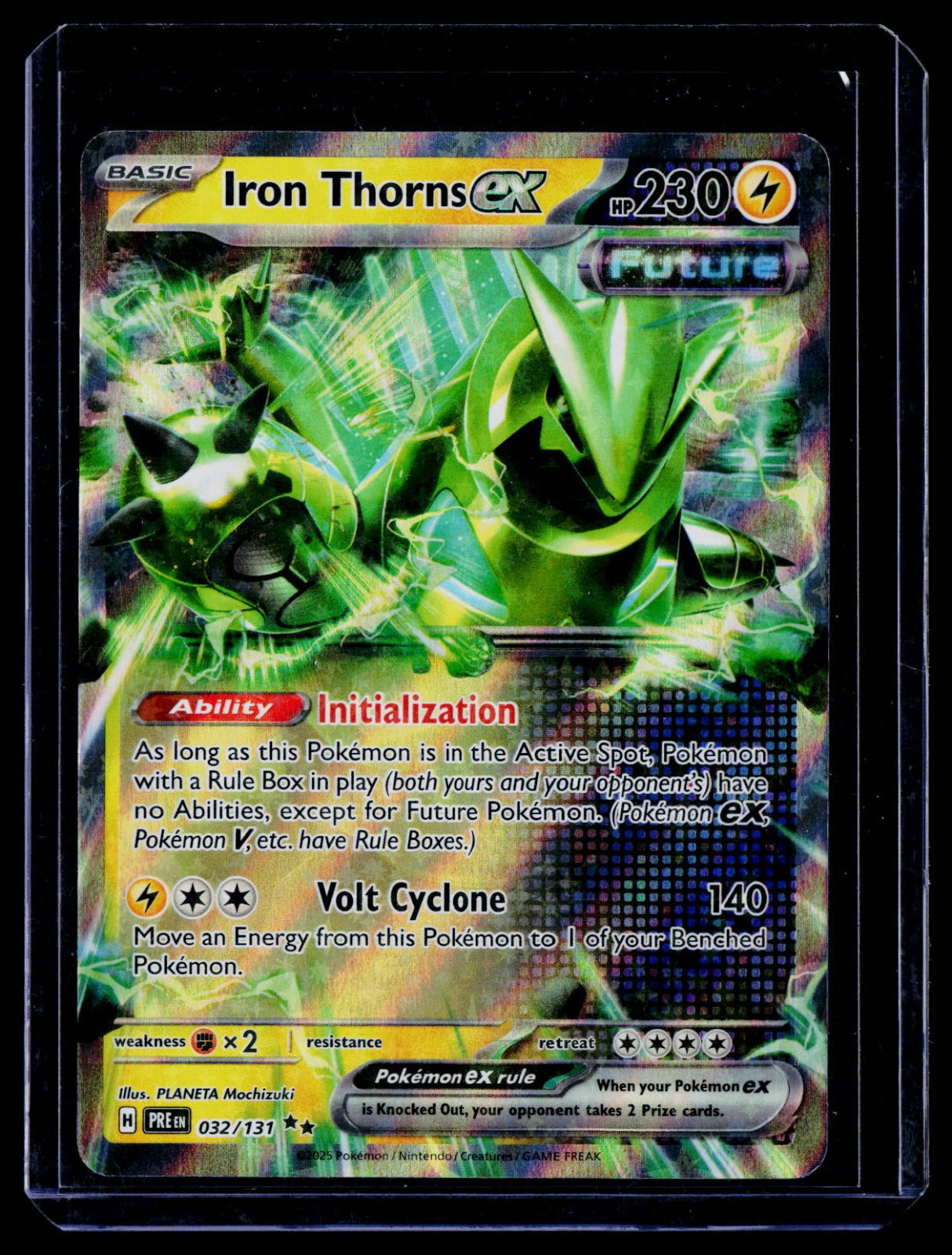 Iron Thorns ex PRE 032/131 Holo NM
