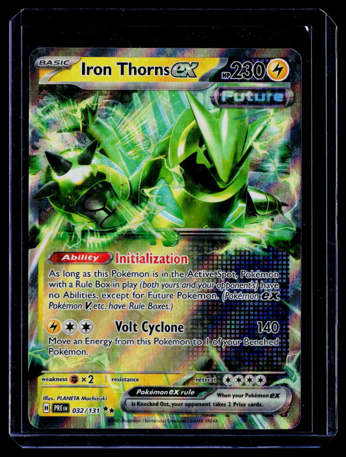 Iron Thorns ex PRE 032/131 Holo NM