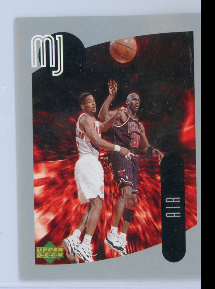 1998 Upper Deck Sticker Michael Jordan 125