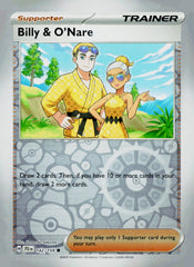 Billy & O'Nare JTG 142/159 Reverse Holo NM
