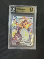 2021 Pokemon TCG Sword & Shield Shining Fates #SV107 Charizard VMAX SHUR BGS 9.5